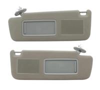 YFBH Parasol Izquierdo Y Derecho Con Luz Para Toyota Para Land Para Cruiser J12 02-09 Para Prado LC120 03-09 Lado Del Conductor Y Pasajero 74310-6A020.(BEIGE,Left right set)