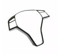 YFBH Pegatina Para El Marco Del Volante De Para Mercedes Para Benz A B C E CLA CLS GLA GLK SLK Clase W176 W246 W204 W207 W212 W117(aspecto carbono)