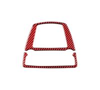 YFBH Pegatinas Para El Interior Del Coche Para F10 F25 F26 2011-2017 F07 2010-2017, Embellecedor Del Panel De Luces De Lectura Del Techo Accesorios De Interior(ROJO)