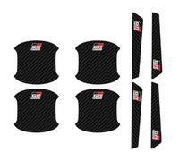 YFBH Pegatinas Para El Interior Del Coche Para Toyota GR SPORT: 4 Piezas De Protectores Para El Hueco De Las Manijas De Las Puertas Accesorios De Interior