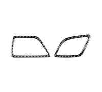 YFBH Pegatinas Para El Interior Del Para Serie 5 F10 F18 2011-2017 Embellecedores Para La Salida De Aire Del Salpicadero Accesorios Decorativos Accesorios De Interior(Negro,Conducción a la derecha)