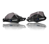 YFBH Protectores de Manos Accesorios para Guardamanos De Motocicleta Manillar Carenado Protector De Manos Extensión Parabrisas para H&Onda NX500 NX 500 Nx500 2023 2024 2025(Titanio)