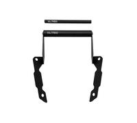 YFBH Soporte De Navegación Y Portateléfono para Motocicleta para XL750 Transalp 2023- Adaptador Montaje para Barra del Manillar Soporte antivibración(Negro 2)
