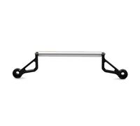 YFBH Soporte para GPS De Motocicleta para XMAX300 125 250 400 2017-2022 con Barra Transversal Expansión para Teléfono Soporte antivibración(Plata)