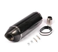 YFBH Tubo De Escape para Motocicleta para Suzuki GSX-R750 GSX R750 GSXR750 51 Mm, Silenciador con Aspecto Fibra Carbono(Color 4)