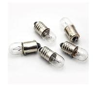 YFcaiheng 50 unids/Lote Bombilla B9 6,3 V indicador E10 12V pequeñas Cuentas de lámpara E10 24V 30V 36V 48V 3W luz de señal luz de Bayoneta (Color : Warm White, Size : B9 30V2W)