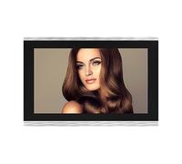 YFDGD 2MP 1080P Videoportero De 10 Pulgadas Pantalla Táctil WiFi Inalámbrico Timbre con Cable For Villa Control Acceso Plano Pantalla Clara Protección Todo Tipo Clima(Only Monitor)