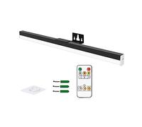 YFDGD Apliques Para Cuadros Lámpara de pared Luz de imagen con control remoto USB Recargable Brillo ajustable Pintura Obras de arte Espejo Foto Joyería Galería de arte