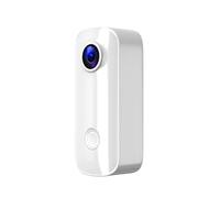 YFDGD Cámara De Acción 4K 30M Impermeable 2,4G WiFi Deporte CAM EIS Bicicleta Deportes DV Casco Motocicletas Fácilmente Momentos Impresionantes Claridad(White)