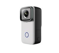 YFDGD Cámara De Acción 4K HD 5M Cuerpo Impermeable Portabilidad Mini 154 ° FOV Lente Zoom 2,4G WiFi Deportiva For Vlogging Fácilmente Momentos Impresionantes Claridad(White)