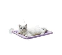 YFDGD Gato Hamaca Ventana Hamaca For Gatos, Cama Colgante For Gatos, Rodamiento De 20Kg, Cómodo Soporte For Asiento De Ventana De Gato, Marco De Escalada For Gatitos, Accesorios For Mascotas(Purple)