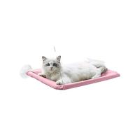 YFDGD Gato Hamaca Ventana Hamaca For Gatos, Cama Colgante For Gatos, Rodamiento De 20Kg, Cómodo Soporte For Asiento De Ventana De Gato, Marco De Escalada For Gatitos, Accesorios For Mascotas(Pink)