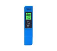 YFDGD Medidor Agua Medidor 3 En 1 EC TDS Probador De Temperatura Conductividad Pluma Medición Calidad del Agua 0-9999ppm For Acuarios Natación Multiusos Preciso Fácil(Backlit)