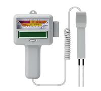 YFDGD Medidor Agua Medidor De Cloro PH 2 En 1, Nivel 0,5~6, Ppm, Monitor Calidad del Agua La Piscina, Analizador Mano For, SPA, Acuario Multiusos Preciso Fácil