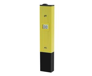 YFDGD Medidor Agua Pluma De Prueba PH 0,01 Probador Calidad del Agua Rango Medición Adecuado For Piscina Acuario Multiusos Preciso Fácil(Yellow)