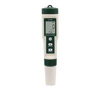 YFDGD Medidor Agua Probador De Calidad del Agua 10 En 1 PH TDS EC Salt Temp SG ORP H2 Pluma Detectora Resistividad For Piscina Acuario Multiusos Preciso Fácil(Without Backlight)