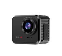 YFDGD Mini Cámara De Acción 4K 60FPS Ultra HD V8 WiFi con Pantalla Control Remoto Videocámara DV Deportiva Impermeable Grabadora Conducción Fácilmente Momentos Impresionantes Claridad(Black)
