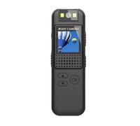 YFDGD Mini Cámara De Bolsillo 1080p FHD Acción Deportiva Portátil Cuerpo Pequeño Videocámara Giratoria For Bicicleta Al Aire Libre Fácilmente Momentos Impresionantes Claridad(Without TF Card)