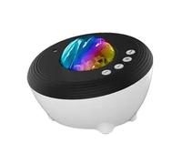 YFDGD Proyector De Estrellas Proyector LED Aurora Altavoz Bluetooth Luz De Noche Proyector De Galaxia Con Ruido Blanco For Dormitorio Decoración Infantil Hogar Clear Imágenes(Smart WIFI Version)