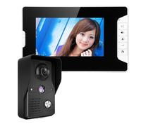 YFDGD Videoportero de 7 pulgadas con 1200TVL resistente a la intemperie IP65 con pantalla transparente para todo tipo de climas (SY813MKB11)