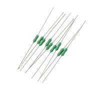 YFHGULBTK 100 Piezas Fusible Verde de Cable axial 2,4 x 7 mm 125/250 V, 63 mA 125 250 1 A A 3 A A 5 A A 8 A 10 A fusión rápida(F0.375A)