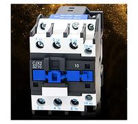 YFHGULBTK Contactor CJX2-3210.Protector magnético for Carril DIN Interruptores trifásicos ON 1NR sólo Fase.Voltaje de Bobina 3. 2A 380V AC.Arrancador Plateado 220V(AC 380v)