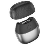 YFLife Cortaúñas eléctrico integrado de corte y molienda, con luz LED, 2 velocidades, silencioso y portátil, recortador de uñas para bebés con autismo, niños y adultos mayores (negro)