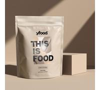 yfood Bebida de café - 12 comidas de 400 kcal en polvo - 26 g de proteínas, vitaminas y minerales - Sabor: café