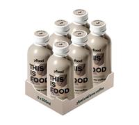 yfood Cold Brew Coffee - Batido Sustitutivo de Comida, Bebida Proteica Lista para Beber, 30 g de Proteína, 26 Vitaminas y Minerales, Sin Lactosa y Sin Gluten, 6x500ml