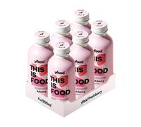 yfood Fresh Berry - Batido Sustitutivo de Comida, Bebida Proteica Lista para Beber, 30 g de Proteína, 26 Vitaminas y Minerales, Sin Lactosa y Sin Gluten, 6x500ml