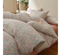 YFPZHZ Funda EdredóN Reversible Funda De NóRdica De AlgodóN Suave Individual Matrimonio, con Cierre De Cremallera, Mejora El SueñO, para HabitacióN De Invitados Uso Diario(200x230cm,D)