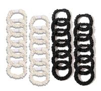 YFTRFR 24 Piezas Scrunchy Corbatas de Cabello Bandas Elásticas Antiencrespamiento y Rotura Cuida el Cabello de Lujo para Dormir y Noche Lujosas Accesorio Retro Agarre Suave para Peinados