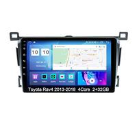 YFYANFEI Android 15 Dubbel DIN Autoradio voor 9''Toyota Rav4 2013-2018, Draadloze Carplay Android Auto Bluetooth GPS Navi WiFi FM RDS Achteruitrijcamera,4 Core WiFi 2G+32G