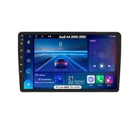 YFYANFEI Android 15 Dubbel DIN Autoradio voor Audi A4 2000-2009, Draadloze Carplay Android Auto Bluetooth GPS Navi WiFi FM RDS Achteruitrijcamera,4 Core WiFi 2G+32G