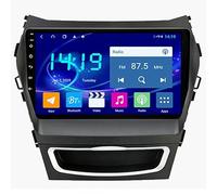 YFYANFEI Car Play Radio con Pantalla Pantalla Táctil De 9" para Hyundai Santa Fe 2012-2017 con CarPlay Y Android Auto Inalámbricos con Mirror Link, Bluetooth, GPS, Navegación,8 Core 4G+WiFi 2G+32G