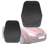 YFYANFEI Cubierta del Pedal del Freno del Embrague para Ford Focus C-MAX 2003-2007, Cubierta Pedal de Goma Piezas de Repuesto 2 Piezas 3M512457CA