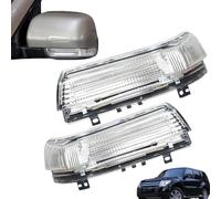 YFYANFEI Izquierdo Derecho Indicador de Espejo Retrovisor para Mitsubishi Pajero V73 V77 V87 V93 V97, Reemplazo de Luces Intermitentes, Incluyendo Lentes de Bombilla, 8351A029 8351A030,Right