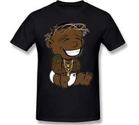 YGAMIJIXG Back On My Baby-Jesus $Hit Man T Shirts Crew Neck Short Sleeve Tees Tops