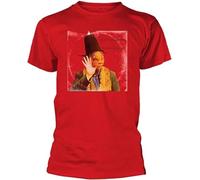 YGAMIJIXG Captain Beefheart & His Magic Band 'Trout M~a~s~k Replica' (Red) T-Shirt Mens