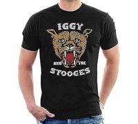 YGAMIJIXG DDDF Iggy and The Stooges Cheetah Men S-23 T-Shirt L1842