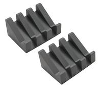 Ygapuzi Plato de jabón de Silicona para Ducha con Drenaje, cascadas oblicuas, estantes de jabón, bandejas, Almohadilla para lavarse Las Manos, baño Accesorios (Gris Oscuro)