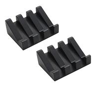 Ygapuzi Plato de jabón de Silicona para Ducha con Drenaje, cascadas oblicuas, estantes de jabón, bandejas, Almohadilla para lavarse Las Manos, baño Accesorios (Negro)