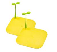 Ygapuzi Tanque de Agua Universal y tapón de baño Tapón de Drenaje de Silicona Grande Tapa de succión Plana Diseño sin Manos mojadas para Cocina, baño y lavandería (2 Piezas, 6 Pulgadas)