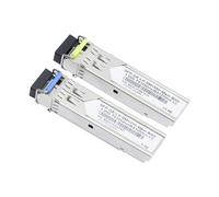 YGBWAOV 1 Par de Módulos de Fibra Gigabit 1,25G Modo Único 40 Km LC 1310 Nm/1550 NM Compatible con Múltiples Tipos de Conmutadores
