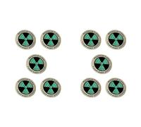 YGBWAOV 10X Pin Esmaltado de - Brilla en la Oscuridad - OlvíDate de la Seguridad en el Laboratorio Quiero Superpoderes Pin de Solapa Pin de Sombrero - Pin Divertido