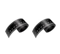 YGBWAOV 2 Reglas Magnéticas de 100 Cm, Flexibles, con Cinta Métrica Magnética en Pulgadas y Centímetros.