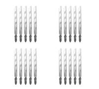 YGBWAOV 20 Piezas Hojas de de Calar T de 101 mm y 4 Pulgadas Conjunto de Calar Recubierta de Diamante AlbañIleríA Herramientas EléCtricas para Cortar Azulejos de Granito Accesorios