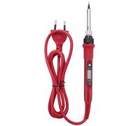 YGBWAOV 220V 80W Lcd Soldador EléCtrico 908S Soldador de Temperatura Ajustable con Puntas y Kits de Soldador de Calidad Enchufe Eu