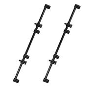 YGBWAOV 2X Barra de Zumbido de Pesca de Carpa Vaina de Caña de Pescar de Perno Ajustable para Cañas de Pescar Longitud 45Cm