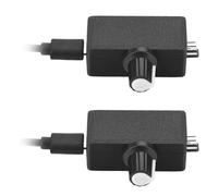YGBWAOV 2X Controlador Velocidad del Motor CC con Regulación Velocidad del Ventilador y 12 V Modulación por Pulso PWM Interruptor Control del Disipador DIY Tipo C